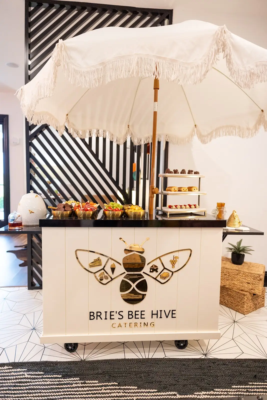 Brie's Bee Hive signature cart experience